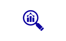 Research and analysis icon