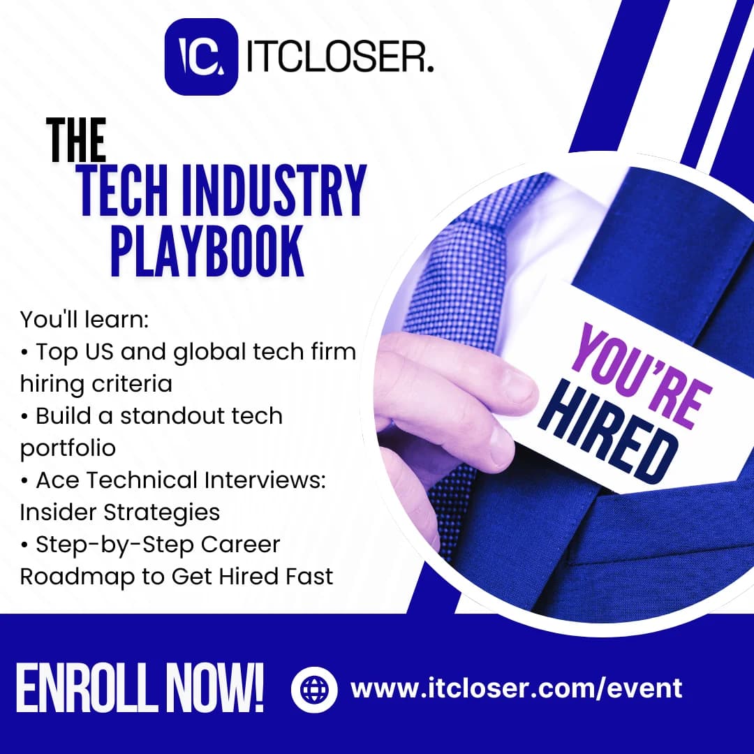 The Tech Industry Playbook
